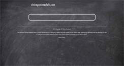 Desktop Screenshot of chicagopizzaclub.com